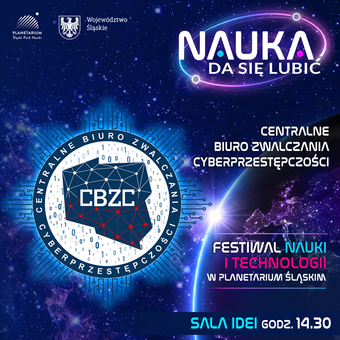 Centralne Biuro Zwalczania Cyberprzestępczości — grafika festiwalowa