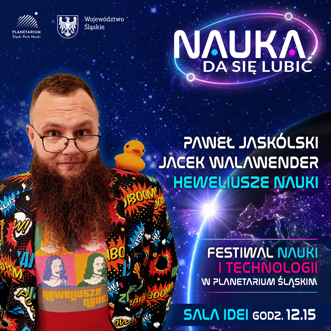 Heweliusze Nauki — grafika festiwalowa