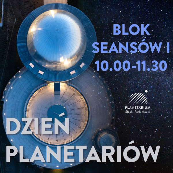 Ikona do wydarzenia Dzień Planetariów - Seanse Blok I